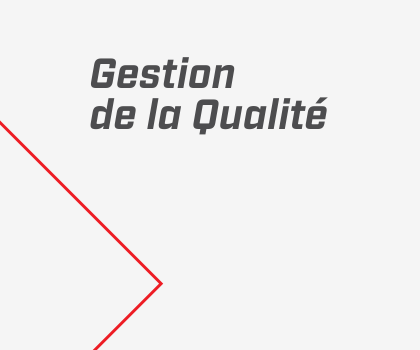 Gestion de la Qualité