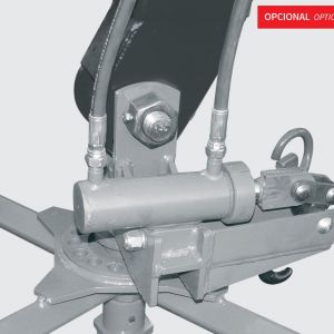 Hydraulic disarm system for opening the citrus bags