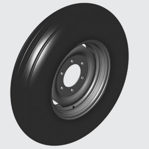 Tyre 7.50x16 standard. Model DCF-CO 3000 (single) and 6000 (dual)