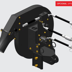 Conversion kit where the turbine is driven by the hydraulic motor.