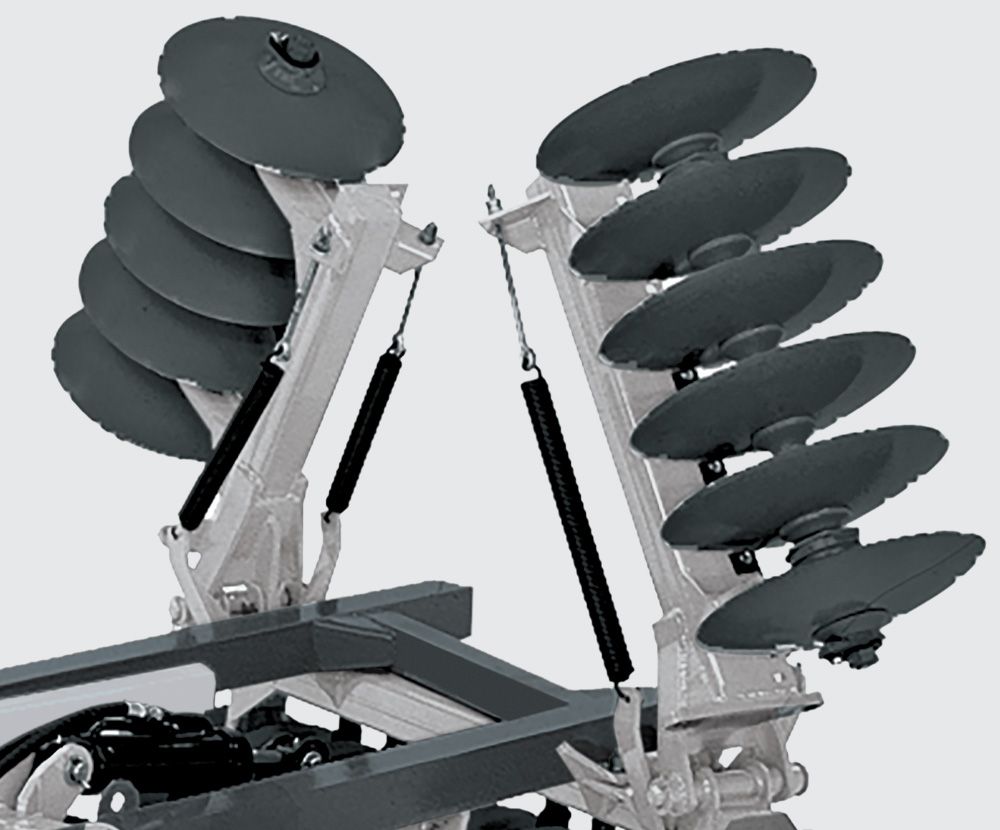 NVAM / NVAP Leveling Disc Harrow Remote Control Baldan Máquinas e Implementos Agrícolas