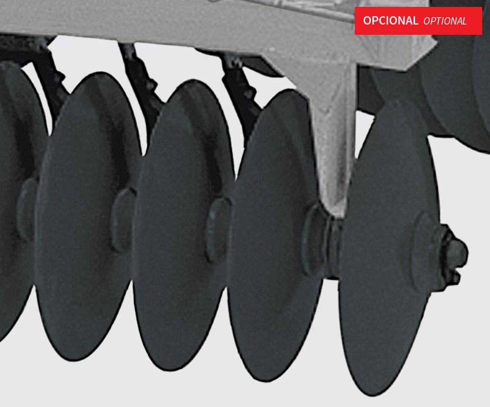 NVAM / NVAP Leveling Disc Harrow Remote Control Baldan Máquinas e Implementos Agrícolas