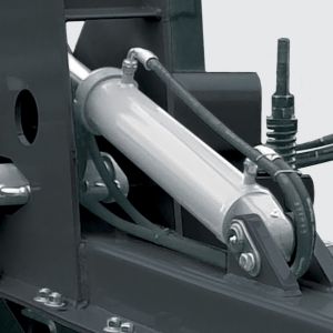 Articulation system by hydraulic piston