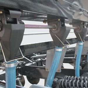 GARRA 300 (seed deposit) seed distribution system with individual horizontal rollers