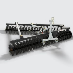 Drag Type Offset Leveling Disc Harrow with Hydraulic Opening - Front