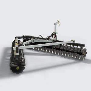 Drag Type Offset Leveling Disc Harrow with Hydraulic Opening  - Rear